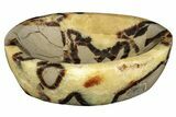 Polished Septarian Bowl - Madagascar #204661-1